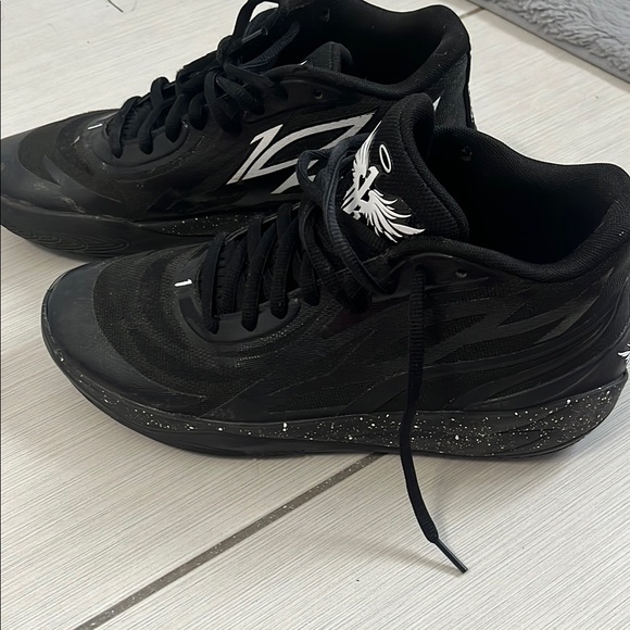 Men's Puma Mello Black Athletic Shoes - Picture 1 of 4
